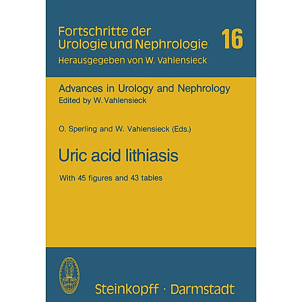 Uric acid lithiasis, O. Sperling, W. Vahlensieck