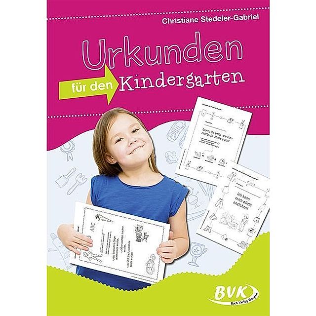 Urkunden für den Kindergarten Buch bei Weltbild.de bestellen