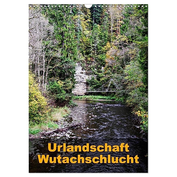 Urlandschaft Wutachschlucht (Wandkalender 2024 DIN A3 hoch), CALVENDO Monatskalender, Simone Hug