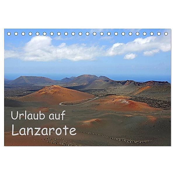 Urlaub auf Lanzarote (Tischkalender 2024 DIN A5 quer), CALVENDO Monatskalender, Klaus Eppele