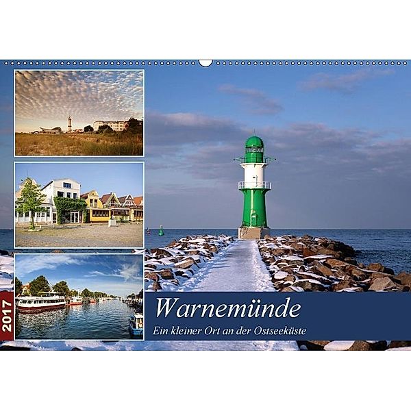 Urlaub in Warnemünde (Wandkalender 2017 DIN A2 quer), Thomas Deter