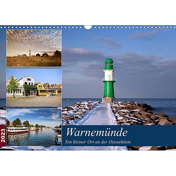 Urlaub in Warnemünde (Wandkalender 2023 DIN A3 quer), Thomas Deter