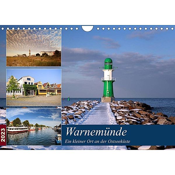Urlaub in Warnemünde (Wandkalender 2023 DIN A4 quer), Thomas Deter
