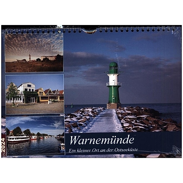 Urlaub in Warnemünde (Wandkalender 2024 DIN A4 quer), CALVENDO Monatskalender, Thomas Deter