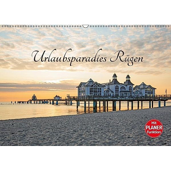 Urlaubsparadies Rügen (Wandkalender 2017 DIN A2 quer), Andrea Potratz