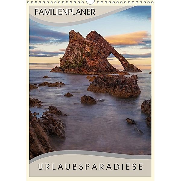 Urlaubsparadiese - Familienplaner (Wandkalender 2020 DIN A3 hoch), Hiacynta Jelen