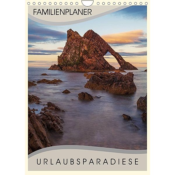 Urlaubsparadiese - Familienplaner (Wandkalender 2023 DIN A4 hoch), hiacynta jelen