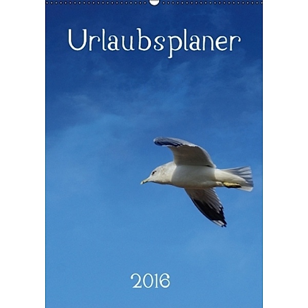 Urlaubsplaner 2016 (Wandkalender 2016 DIN A2 hoch), Peter Hebgen