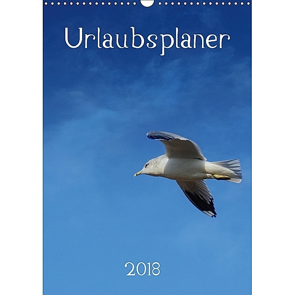 Urlaubsplaner 2018 (Wandkalender 2018 DIN A3 hoch), Peter Hebgen