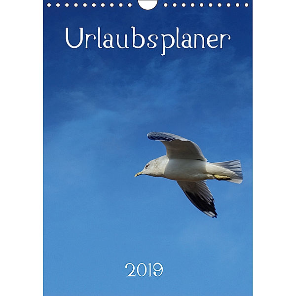 Urlaubsplaner 2019 (Wandkalender 2019 DIN A4 hoch), Peter Hebgen