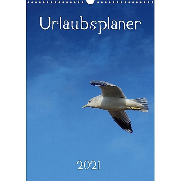 Urlaubsplaner 2021 (Wandkalender 2021 DIN A3 hoch), Peter Hebgen