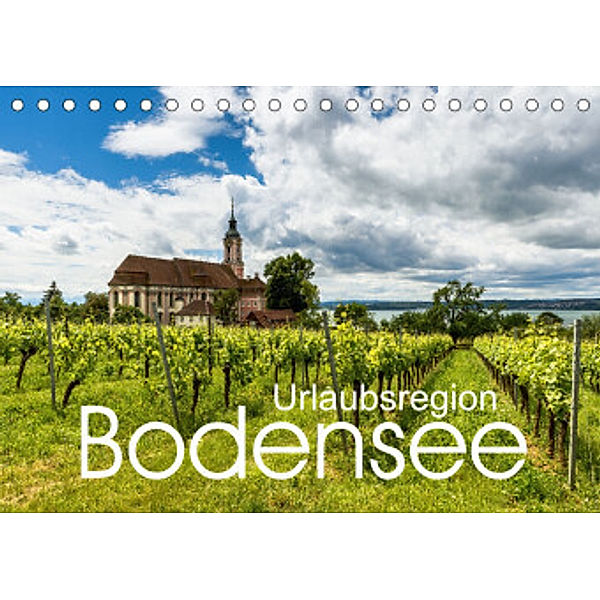 Urlaubsregion Bodensee (Tischkalender 2022 DIN A5 quer), Conny Pokorny