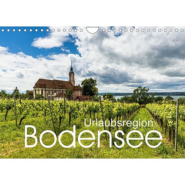 Urlaubsregion Bodensee (Wandkalender 2023 DIN A4 quer), Conny Pokorny