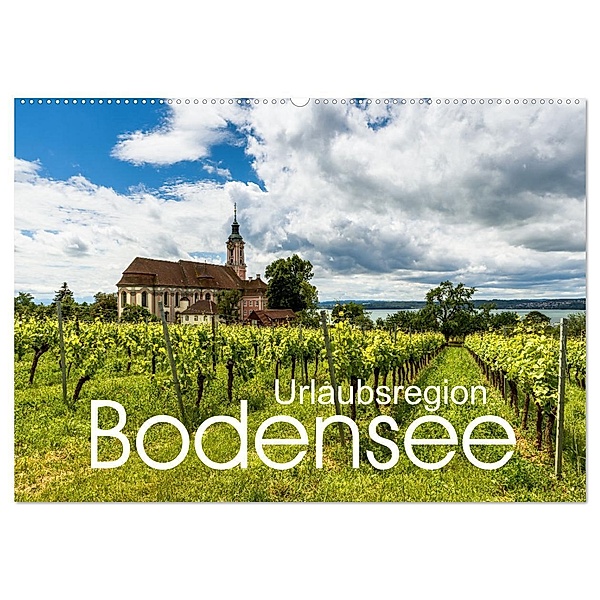 Urlaubsregion Bodensee (Wandkalender 2024 DIN A2 quer), CALVENDO Monatskalender, Conny Pokorny