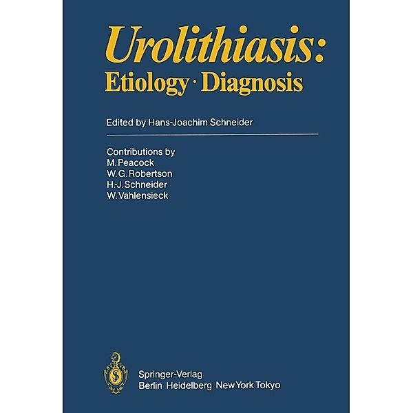 Urolithiasis / Handbook of Urology Bd.17/1