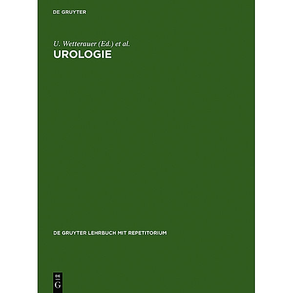 Urologie, G. RUTISHAUSER, U. Wetterauer, H. SOMMERKAMP