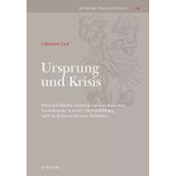 Ursprung und Krisis, Christian Graf