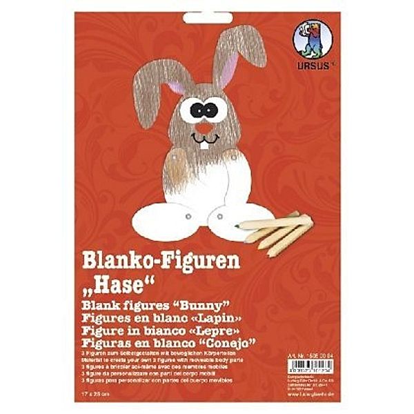 URSUS 3 Blanko-Figuren Hase