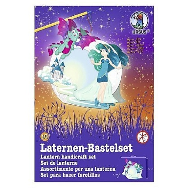 URSUS Laternen-Bastelset Easy Line - Elfe