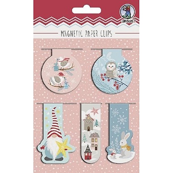 URSUS Magnetic Paper Clips Frosty