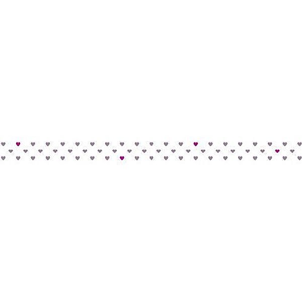 URSUS - URSUS Masking Tape (Klebeband) Herzen taupe - pink