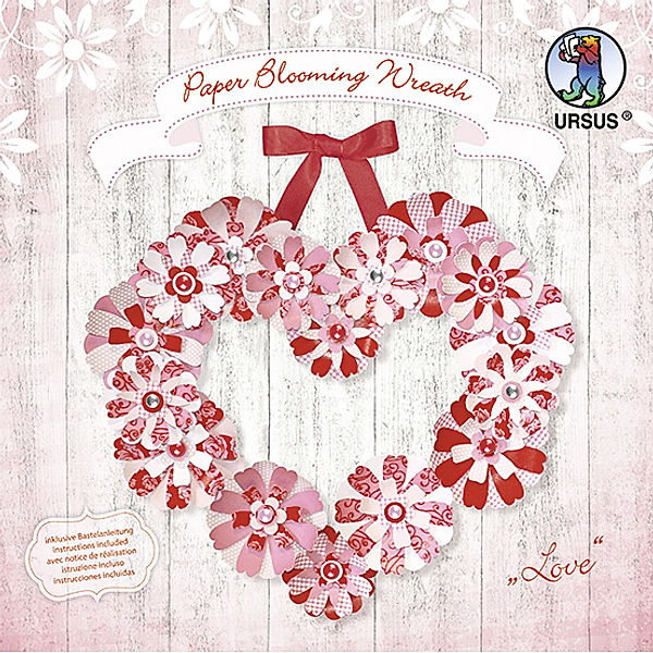URSUS - URSUS Paper Blooming Wreath Love