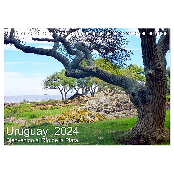 Uruguay - Bienvenido al Río de la Plata (Tischkalender 2024 DIN A5 quer), CALVENDO Monatskalender, Günter Ruhm Mannheim