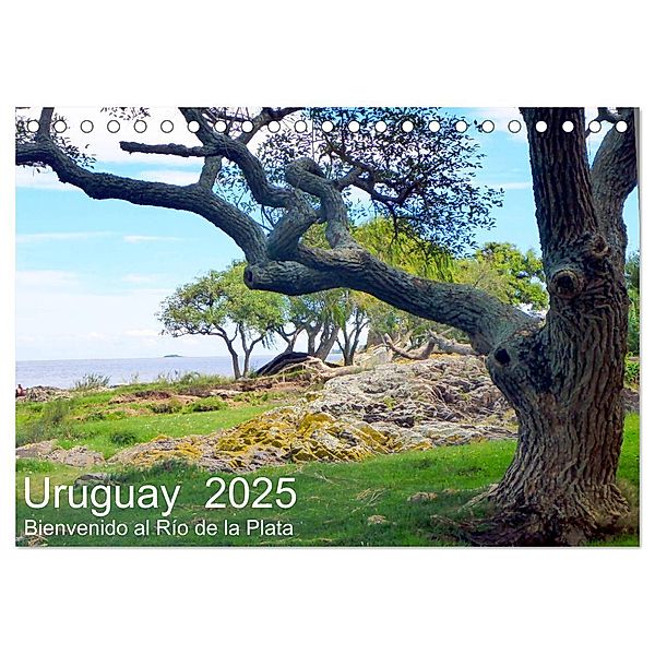 Uruguay - Bienvenido al Río de la Plata (Tischkalender 2025 DIN A5 quer), CALVENDO Monatskalender, Calvendo, Günter Ruhm Mannheim