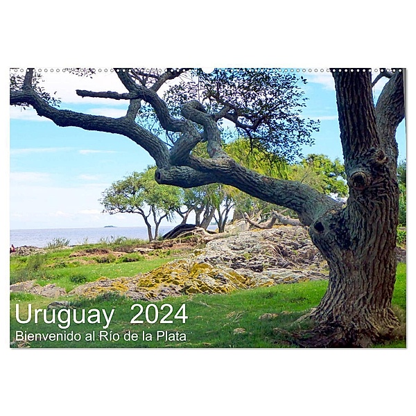 Uruguay - Bienvenido al Río de la Plata (Wandkalender 2024 DIN A2 quer), CALVENDO Monatskalender, Günter Ruhm Mannheim