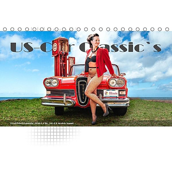 US-Car Classic's (Tischkalender 2020 DIN A5 quer), Detlef Kolbe