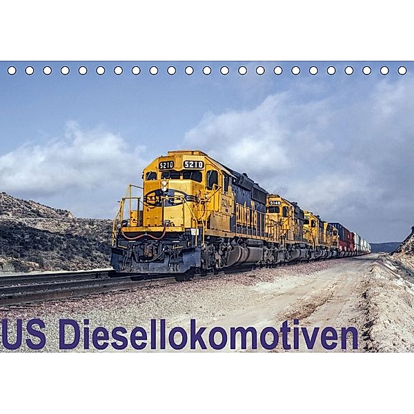 US Diesellokomotiven (Tischkalender 2018 DIN A5 quer), Michael Schulz-Dostal