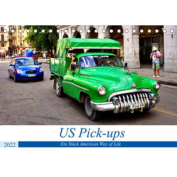 US Pick-ups - Ein Stück American Way of Life (Tischkalender 2022 DIN A5 quer), Henning von Löwis of Menar, Henning von Löwis of Menar