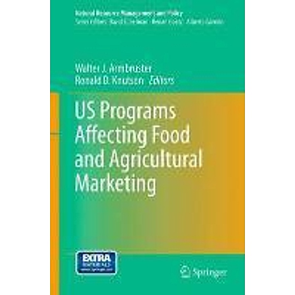 US Programs Affecting Food and Agricultural Marketing / Natural Resource Management and Policy Bd.38