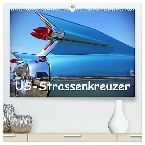 US-Strassenkreuzer (hochwertiger Premium Wandkalender 2024 DIN A2 quer), Kunstdruck in Hochglanz, Arie Wubben - CH-8942 Oberrieden
