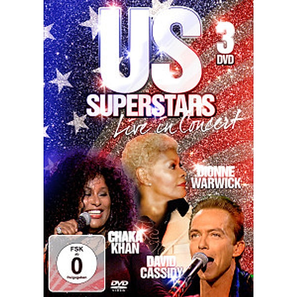 Us-Superstars, Chaka Khan, Dionne Warwick, David Cassidy