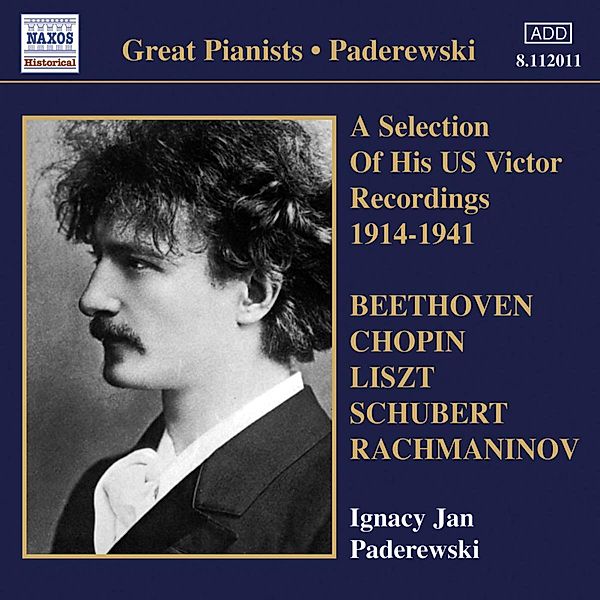 Us Victor Recordings 1914-1941, Ignaz Jan Paderewski