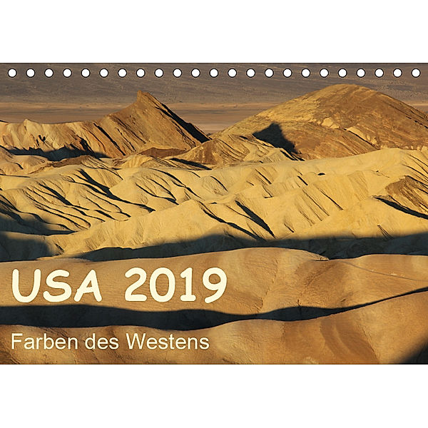 USA 2019 - Farben des Westens (Tischkalender 2019 DIN A5 quer), Frank Zimmermann