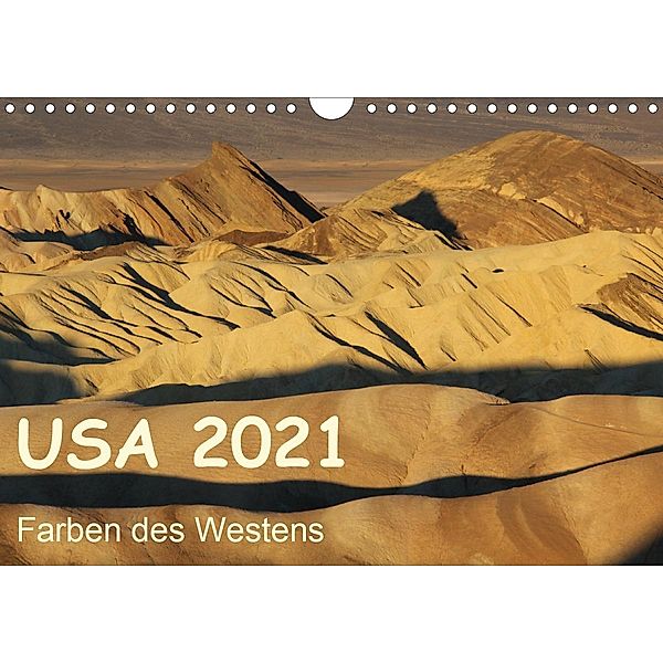 USA 2021 - Farben des Westens (Wandkalender 2021 DIN A4 quer), Frank Zimmermann