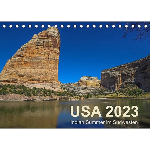 USA 2023 - Indian Summer im Südwesten (Tischkalender 2023 DIN A5 quer), Frank Zimmermann
