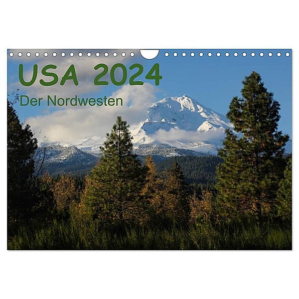 USA 2024 - Der Nordwesten (Wandkalender 2024 DIN A4 quer), CALVENDO Monatskalender, Frank Zimmermann