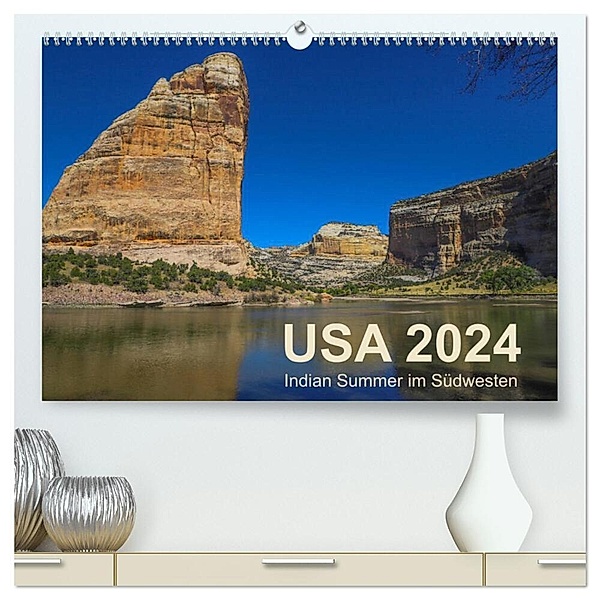 USA 2024 - Indian Summer im Südwesten (hochwertiger Premium Wandkalender 2024 DIN A2 quer), Kunstdruck in Hochglanz, Frank Zimmermann