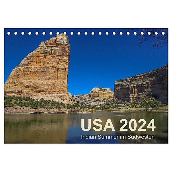 USA 2024 - Indian Summer im Südwesten (Tischkalender 2024 DIN A5 quer), CALVENDO Monatskalender, Frank Zimmermann