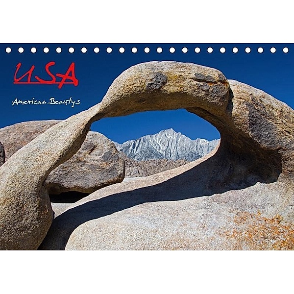 USA - American Beautys (Tischkalender 2017 DIN A5 quer), C. J. Cibella