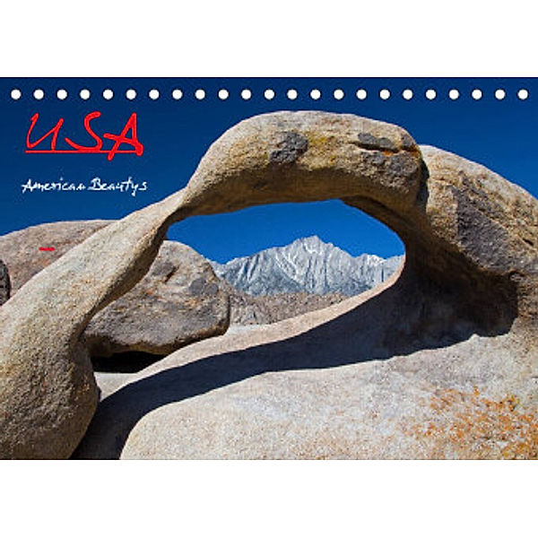 USA - American Beautys (Tischkalender 2022 DIN A5 quer), C. J. Cibella