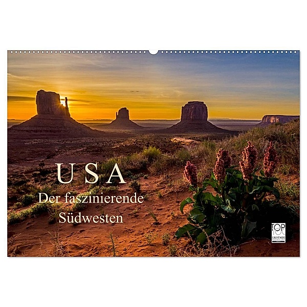 USA Der faszinierende Südwesten (Wandkalender 2024 DIN A2 quer), CALVENDO Monatskalender, Karl Genser