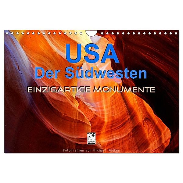 USA Der Südwesten - Einzigartige Monumente (Wandkalender 2024 DIN A4 quer), CALVENDO Monatskalender, Michael Rucker