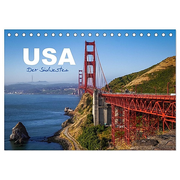 USA - Der Südwesten (Tischkalender 2024 DIN A5 quer), CALVENDO Monatskalender, Natalie Maertens