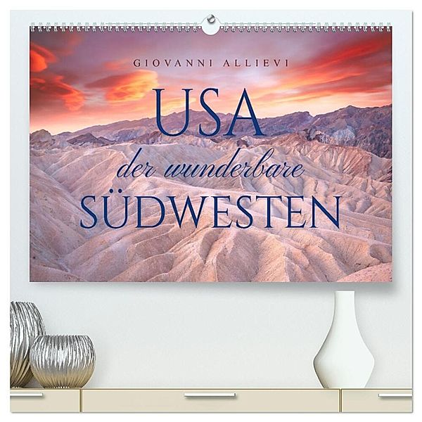 USA Der wunderbare Südwesten (hochwertiger Premium Wandkalender 2024 DIN A2 quer), Kunstdruck in Hochglanz, Giovanni Allievi