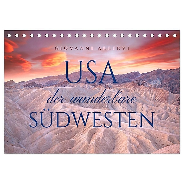 USA Der wunderbare Südwesten (Tischkalender 2024 DIN A5 quer), CALVENDO Monatskalender, Giovanni Allievi