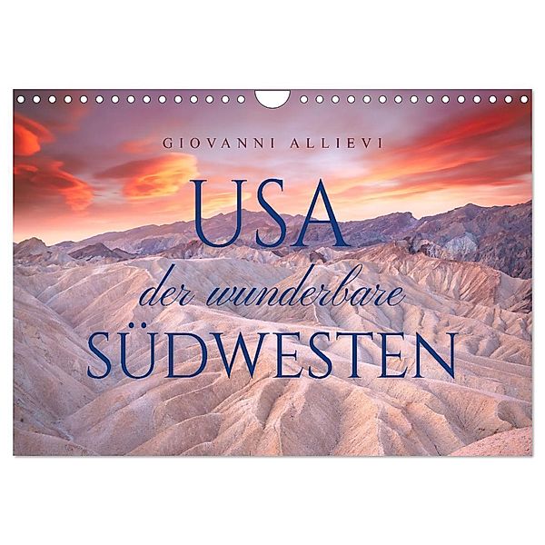 USA Der wunderbare Südwesten (Wandkalender 2024 DIN A4 quer), CALVENDO Monatskalender, Giovanni Allievi